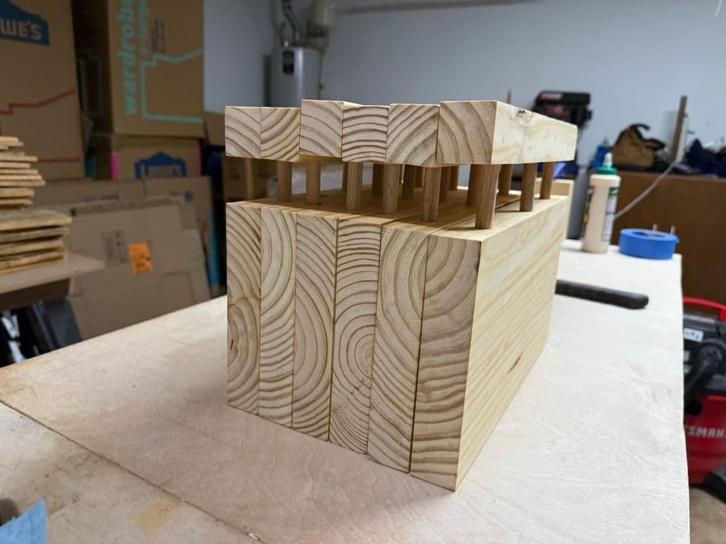 Dark Walnut Floating Shelves